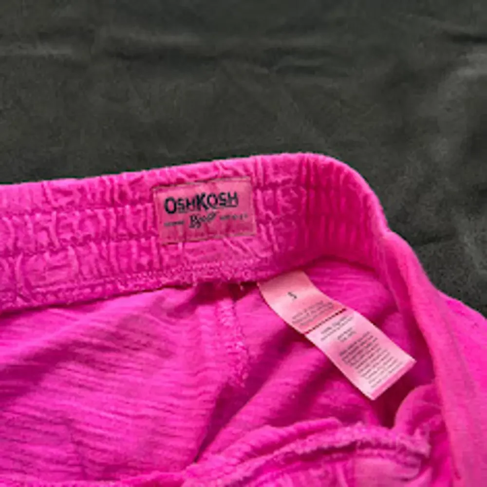 OshKosh‎ B’gosh Girls Windpants 5Y Hot Pink EUC